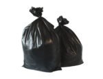 Müllsäcke / Müllbeutel | 150 Liter | Schwarz / Blau – Bild 2