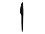 Mehrweg-Plastikmesser (schwarz) - 100 Stk. – Bild 2